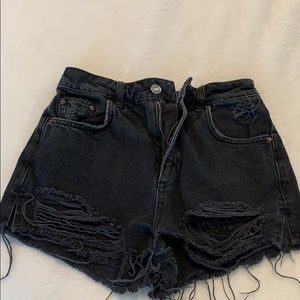 TOPSHOP HIGH WAISTED SHORTS